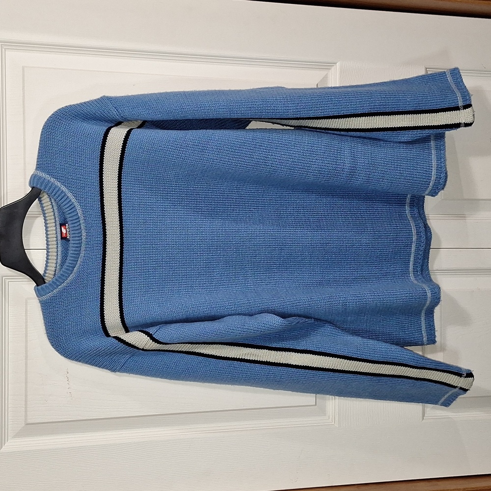 Ferruche Vintage Y2K dad sweater crew neck pullover sweater - L